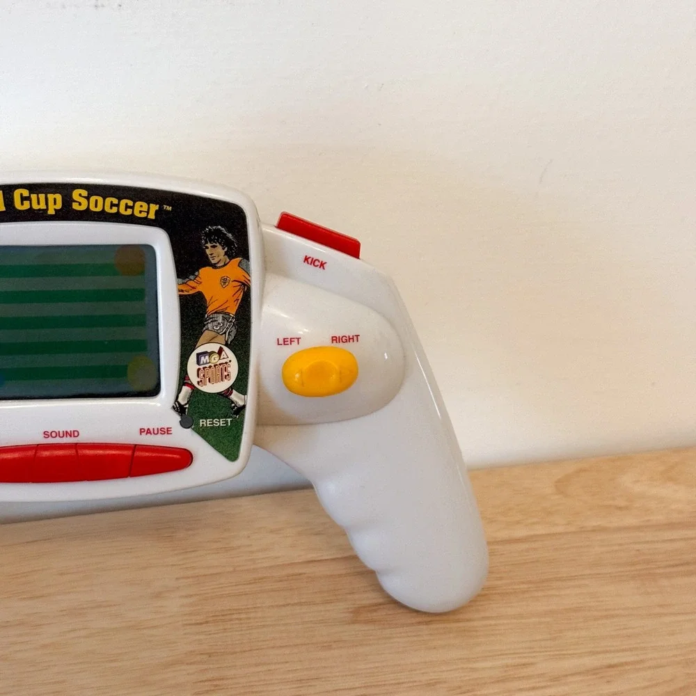 1998 MGA Sports World Cup Soccer Handheld LCD Game